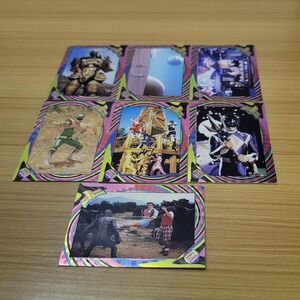 1994 Mighty Morphin Power Rangers Series 2 Power Foil Subset Lot 7 Cards Saban